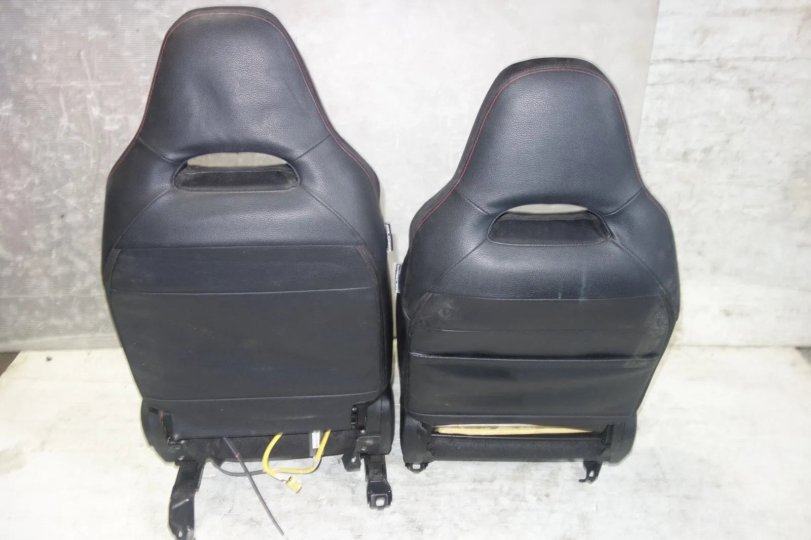 JDM Subaru Impreza WRX STi Front Seats Leather 2008-2014 GRB GRF Left Right #Set 2