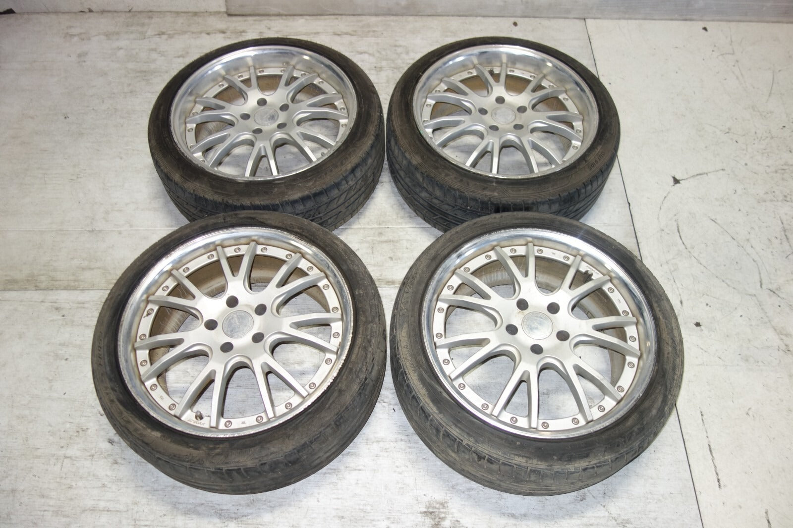 JDM WORK GNOSIS GS4 RIMS WHEELS TIRES 5X120 19X9+45