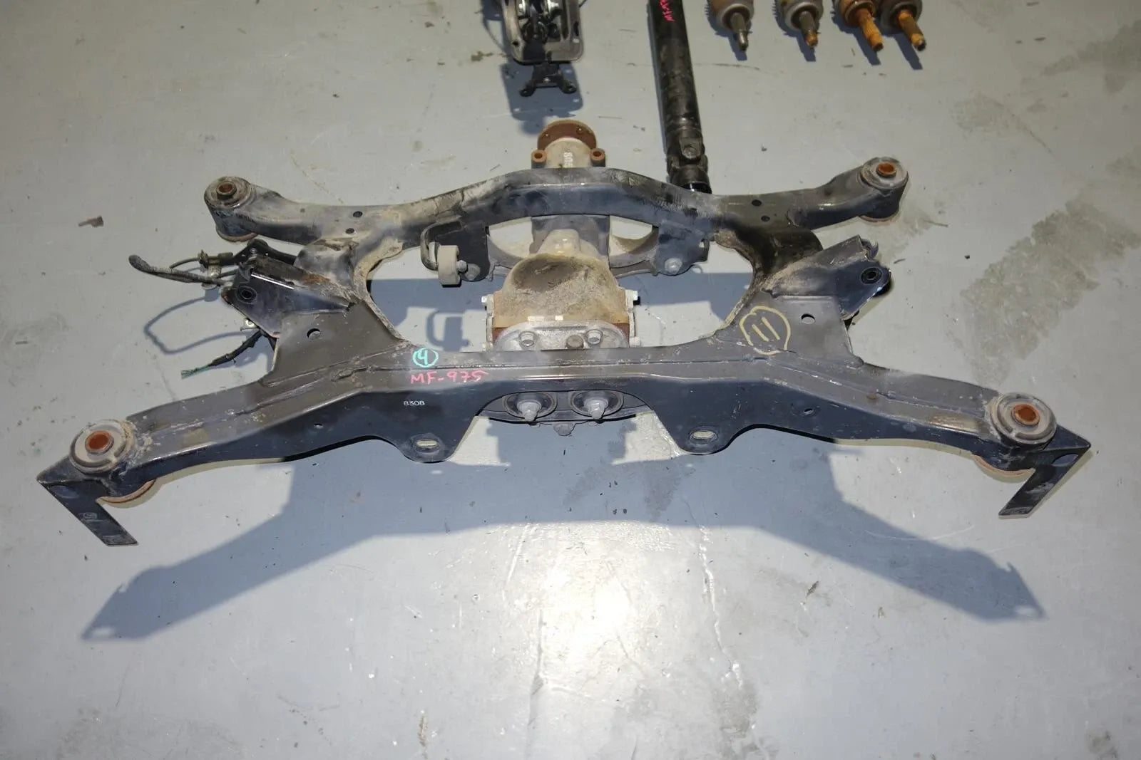 JDM Subaru Legacy Spec-B 6speed Awd Transmission Axles Rear LSD Differential Cradle 2003-2009 TY856WBDAA