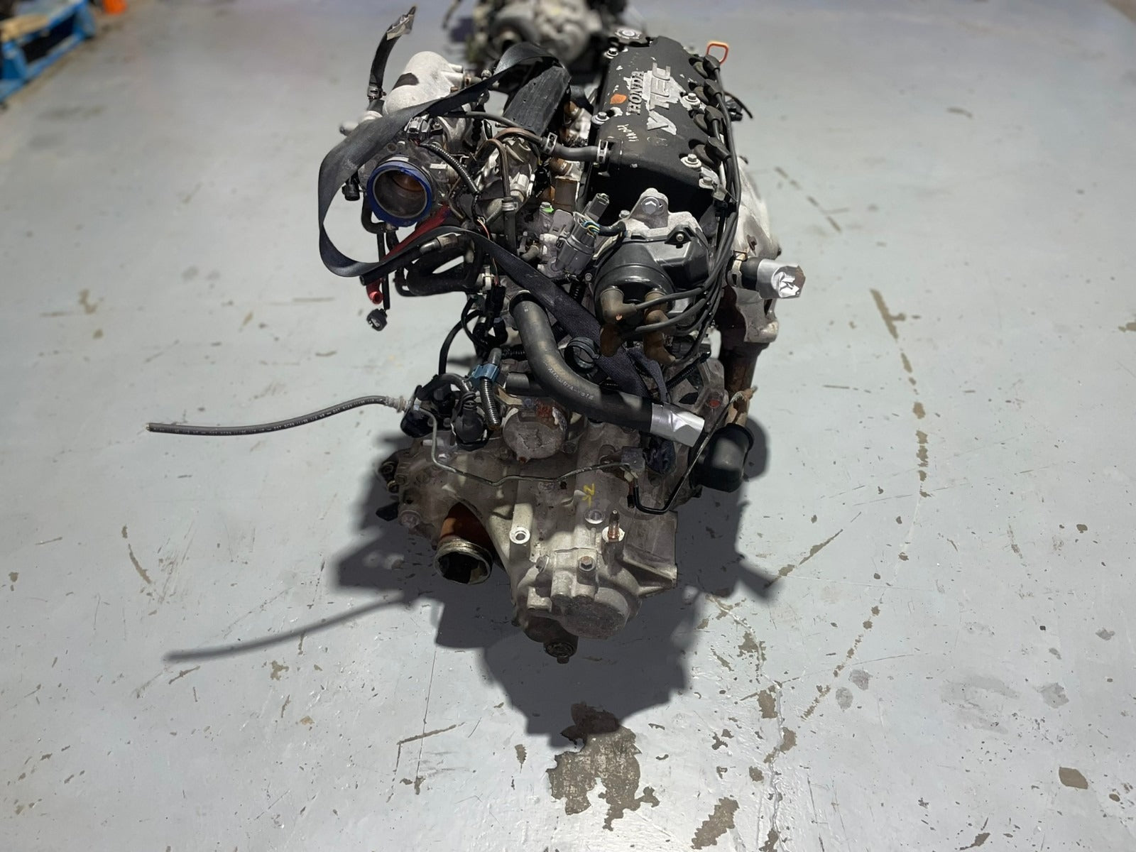 JDM Honda Civic Del Sol D16A ZC D16Y8 D16Y6 SOHC VTEC 1.6 L Engine Motor 5speed Transmission Manual OBD-2 1996-2000