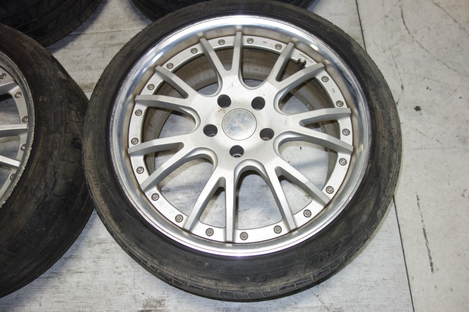 JDM WORK GNOSIS GS4 RIMS WHEELS TIRES 5X120 19X9+45