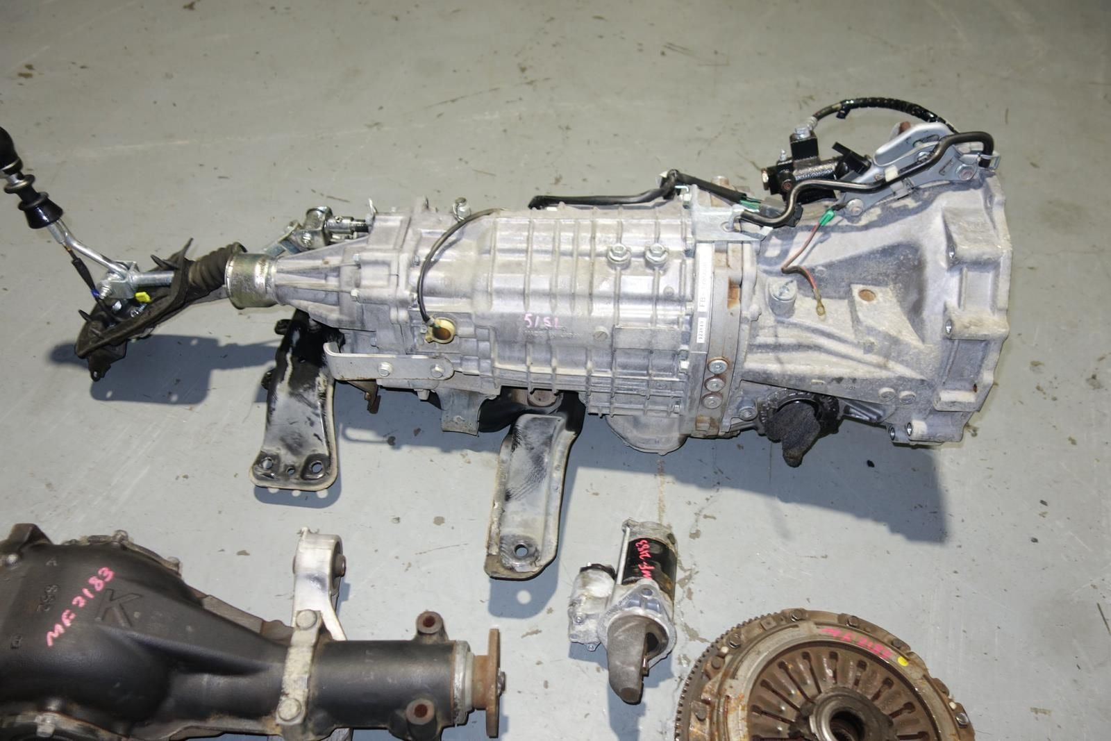2008-2014 JDM Subaru Impreza WRX STi GRB 6speed DCCD 3.9 Transmission LSD Differential Starter TY856UB1KA Fits: 2008-2021