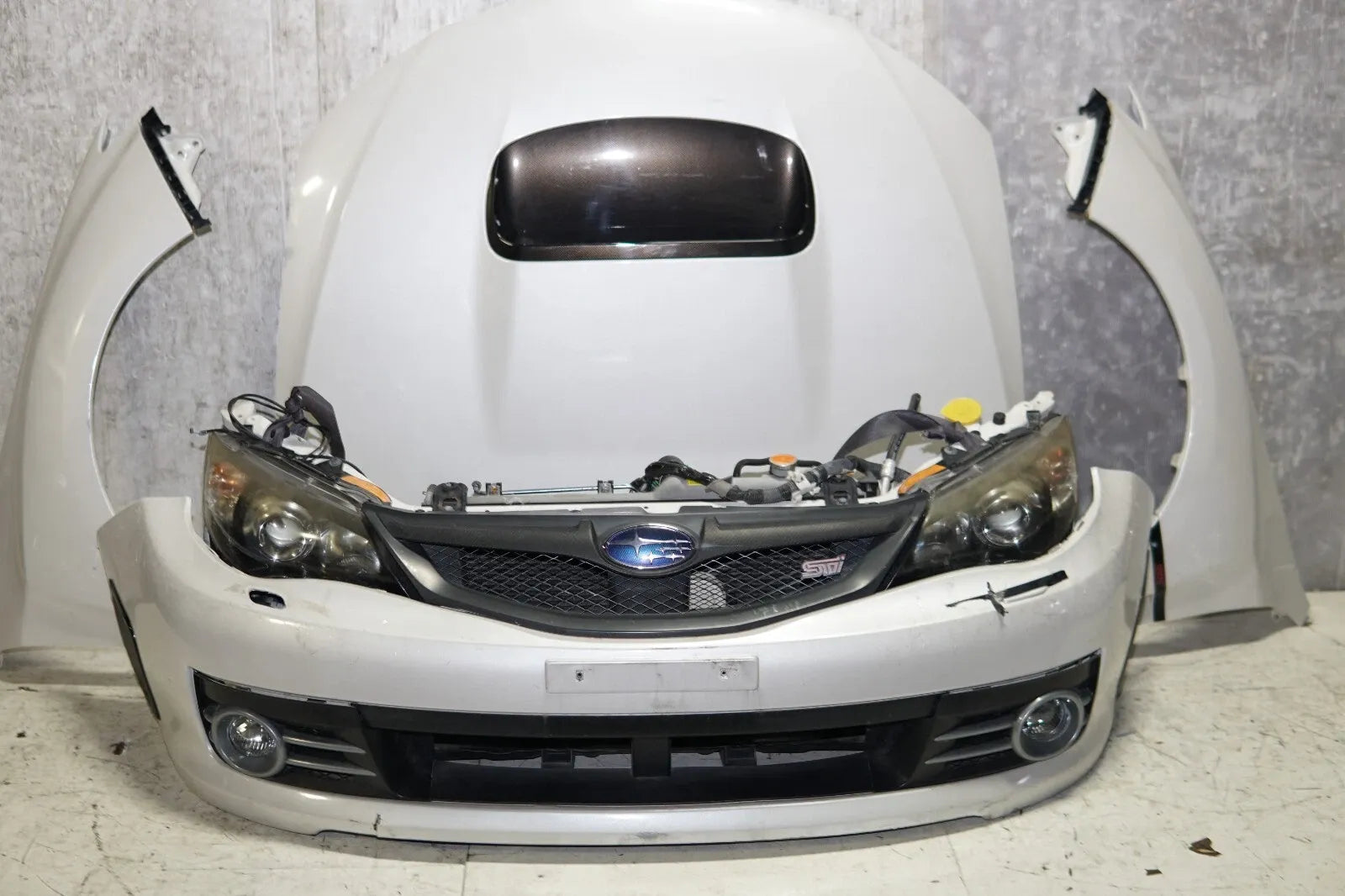 JDM Subaru WRX STi GRB GRF V10 Bumper Headlights Fender Hood Wide Body 2008-2014