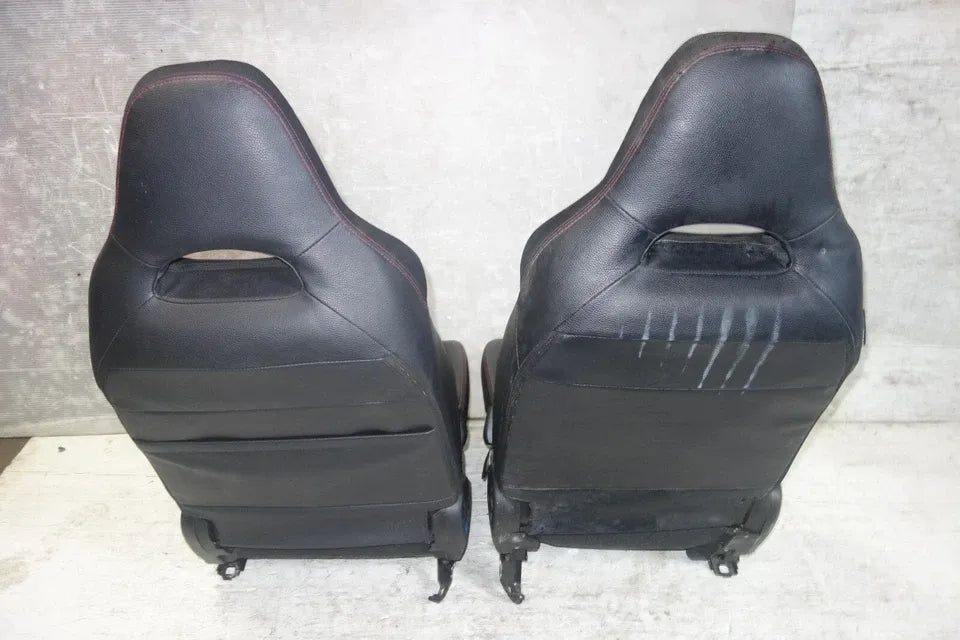 JDM Subaru Impreza WRX STi Seats RED STITCHING 2008-2014 Front Pair Left Right