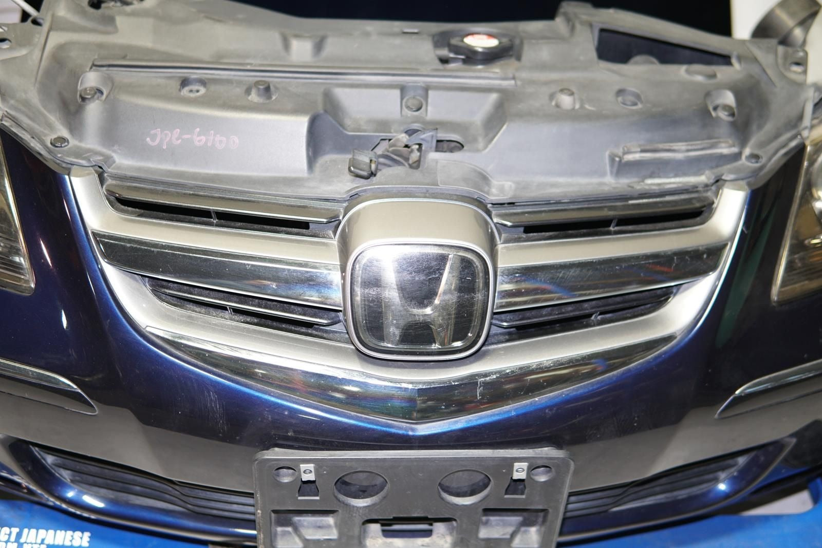 JDM Acura RL Bumper HID Headlights Fenders Hood Rebar Grille Fog Lights 2005-2008 Front End Conversion KB1