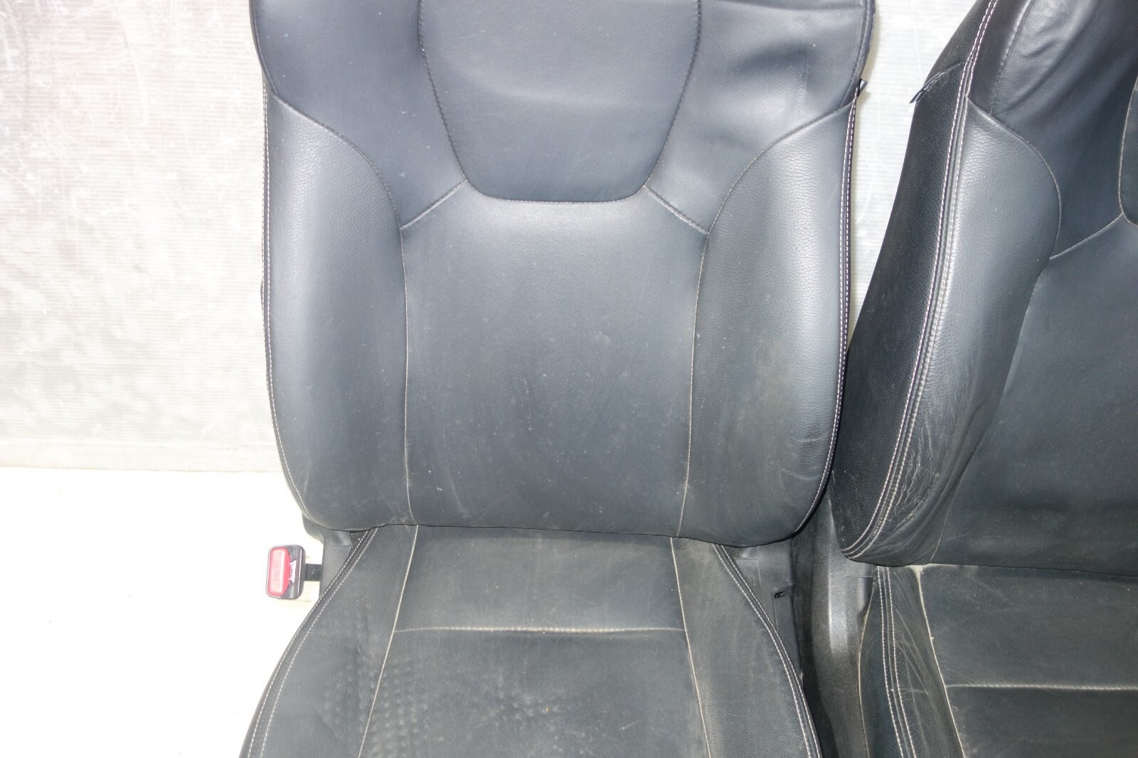 JDM Subaru Impreza WRX STi Front Seats Leather 2008-2014 GRB GRF Left Right #SET 3
