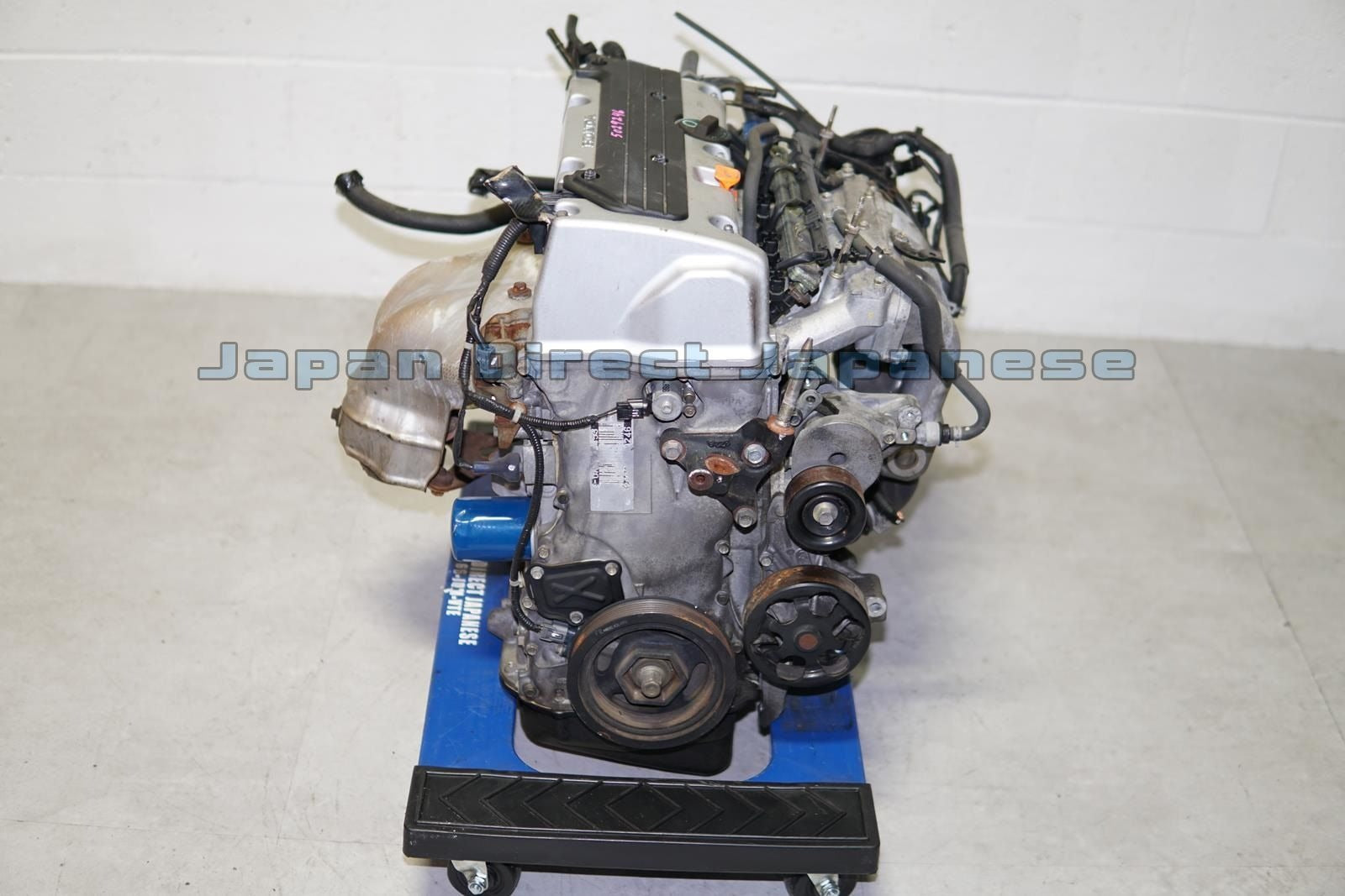 JDM Honda Accord 2.4L 4CYL DOHC Vtec K24A Complete Engine Motor ONLY 2003-2007