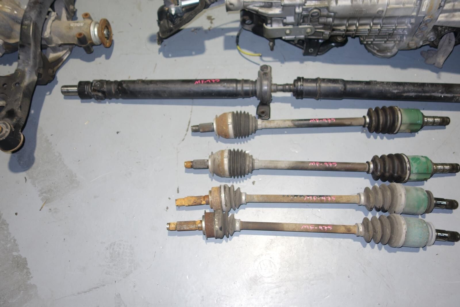JDM Subaru Legacy Spec-B 6speed Awd Transmission Axles Rear LSD Differential Cradle 2003-2009 TY856WBDAA