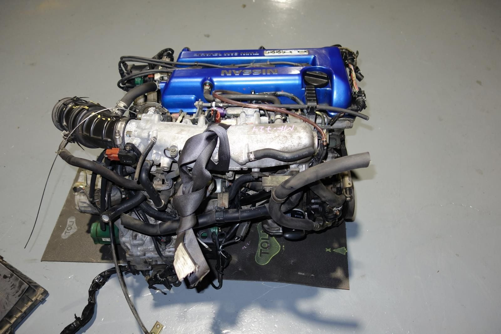 JDM Nissan Pulsar Sentra SR16VE Engine Neo VVL 1.6L VZ-R N1 5speed LSD Tranmission Wire Harness ECU SR16-VE Motor JN15