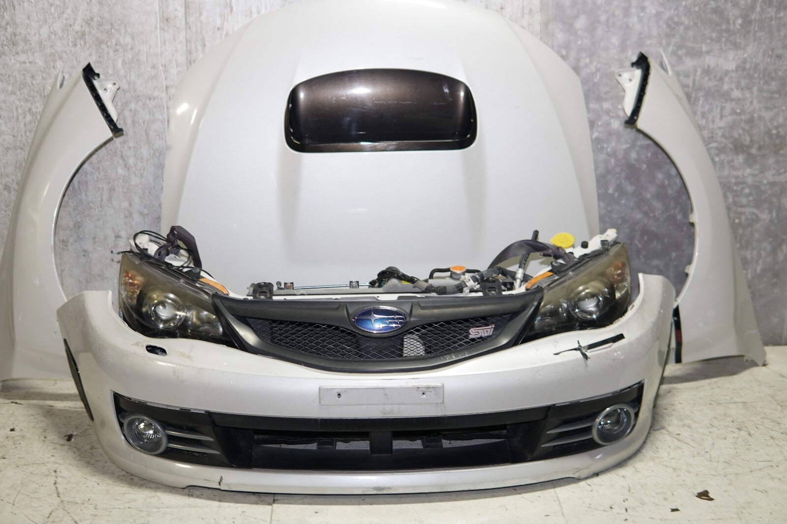 JDM Subaru WRX STi GRB GRF V10 Bumper Headlights Fender Hood Wide Body 2008-2014