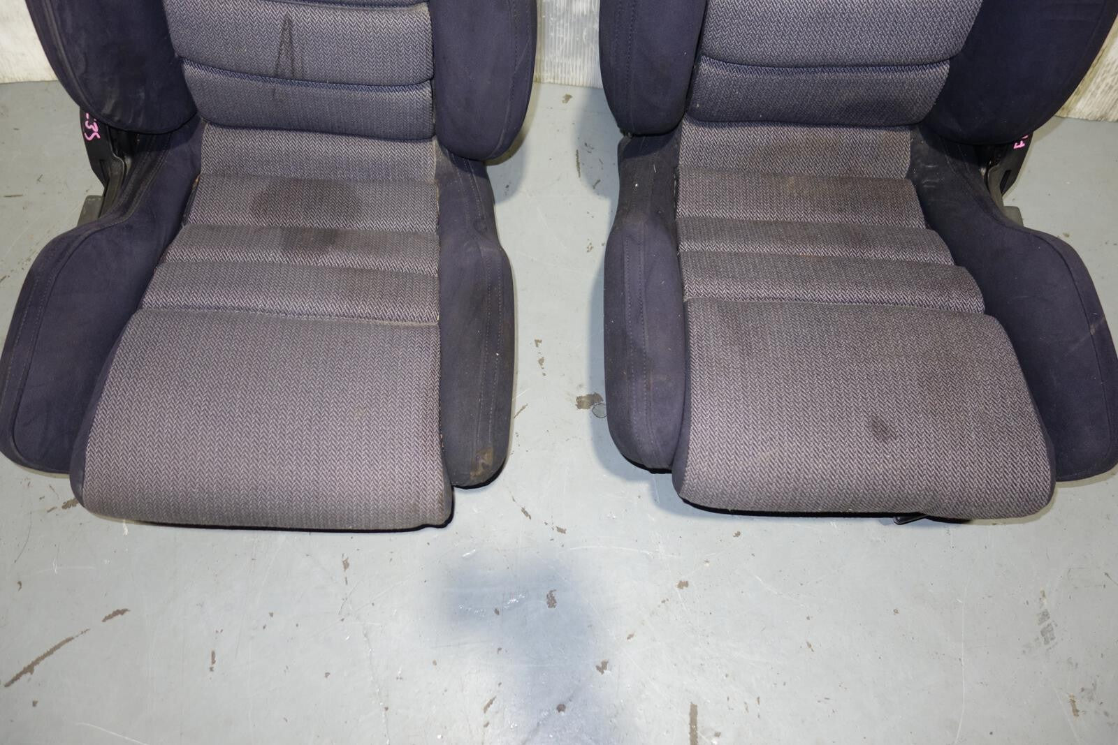 JDM 1989-1991 Mazda RX7 RX-7 FC3S OEM FRONT SEATS RAILS TURBO