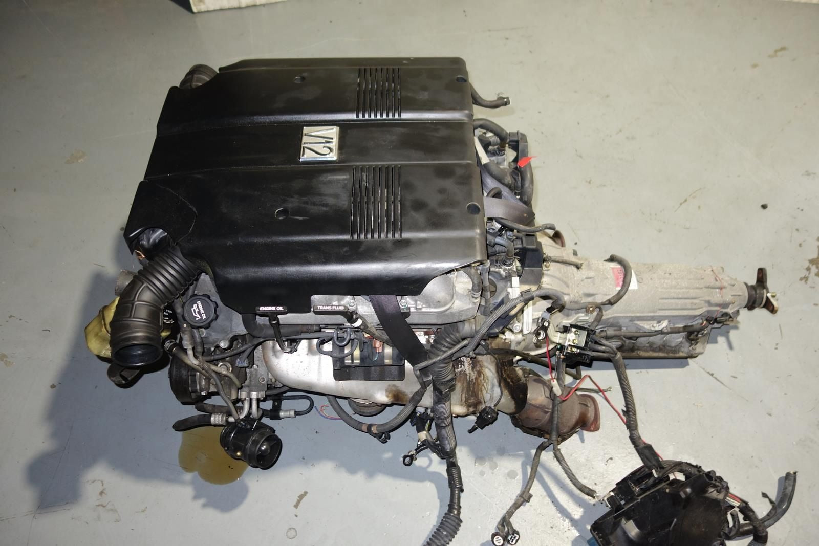 JDM Toyota Century 1GZ-FE V12 VVT-i 5.0L Engine Supra Mk4 1GZFE VVTi 1GZ JZA80 2jz Swap Engine Aristo FRS BRZ JZS147 IS300 Project