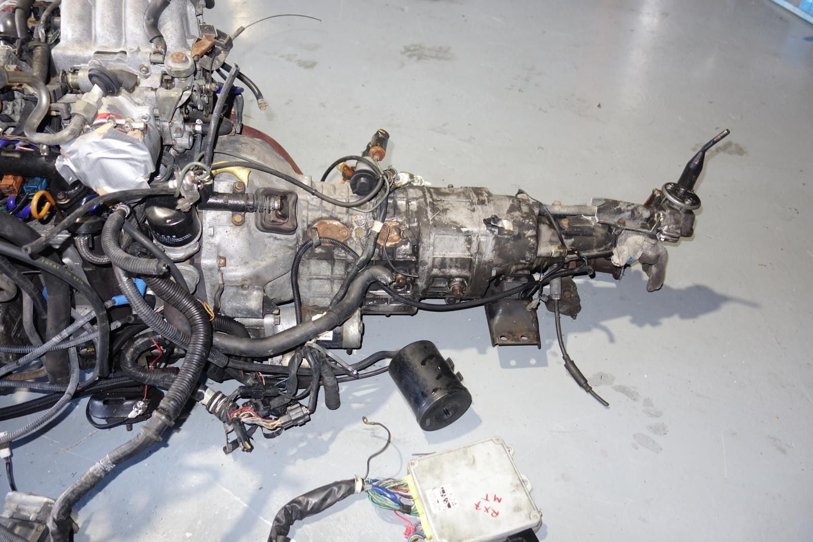 1988-1991 JDM Mazda RX7 13B Turbo Rotary Engine 5speed Transmission FC3S RX-7 FC