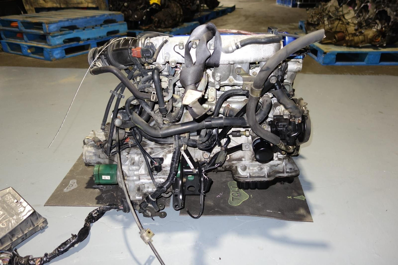 JDM Nissan Pulsar Sentra SR16VE Engine Neo VVL 1.6L VZ-R N1 5speed LSD Tranmission Wire Harness ECU SR16-VE Motor JN15