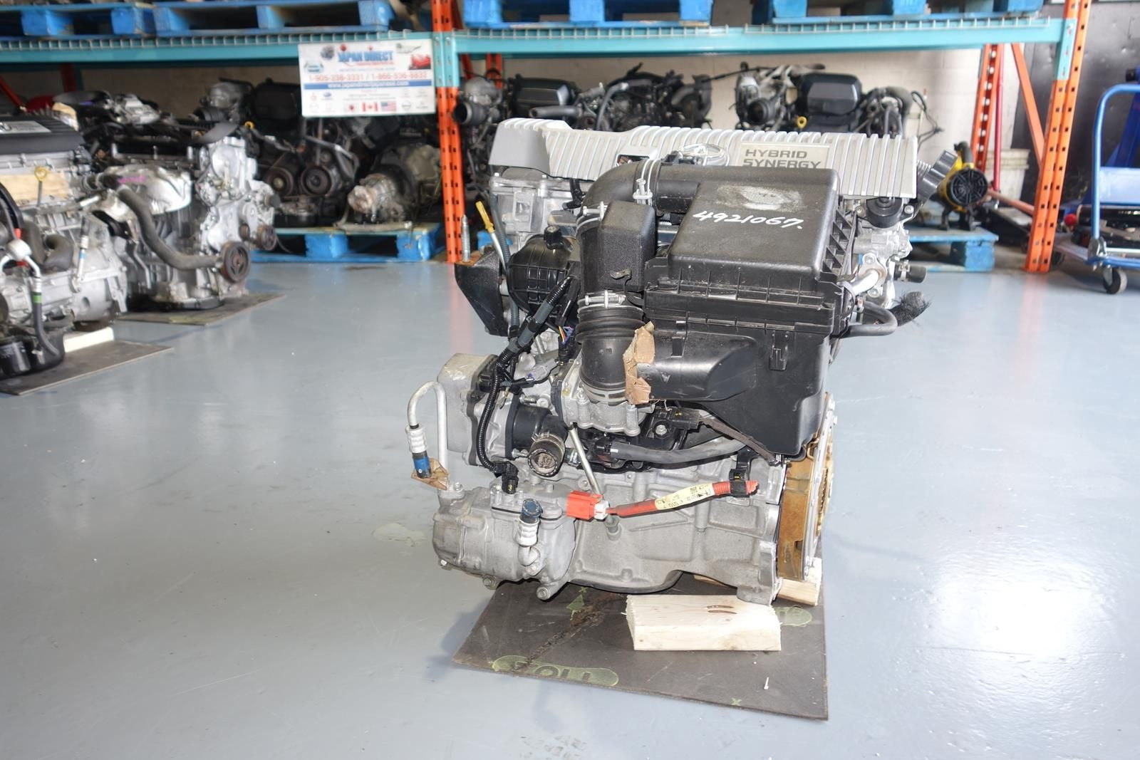 JDM 2010-2015 Toyota Prius Hybrid 2ZR FXE 1.8L Engine Motor ONLY 2ZR 2ZR-FXE