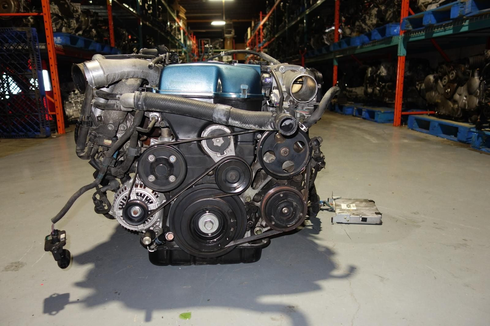 2JZ JDM Toyota Aristo Supra Lexus GS300 IS300 2JZGTE VVTi Twin Turbo Engine Auto Transmission ECU 2JZ-GTE Swap