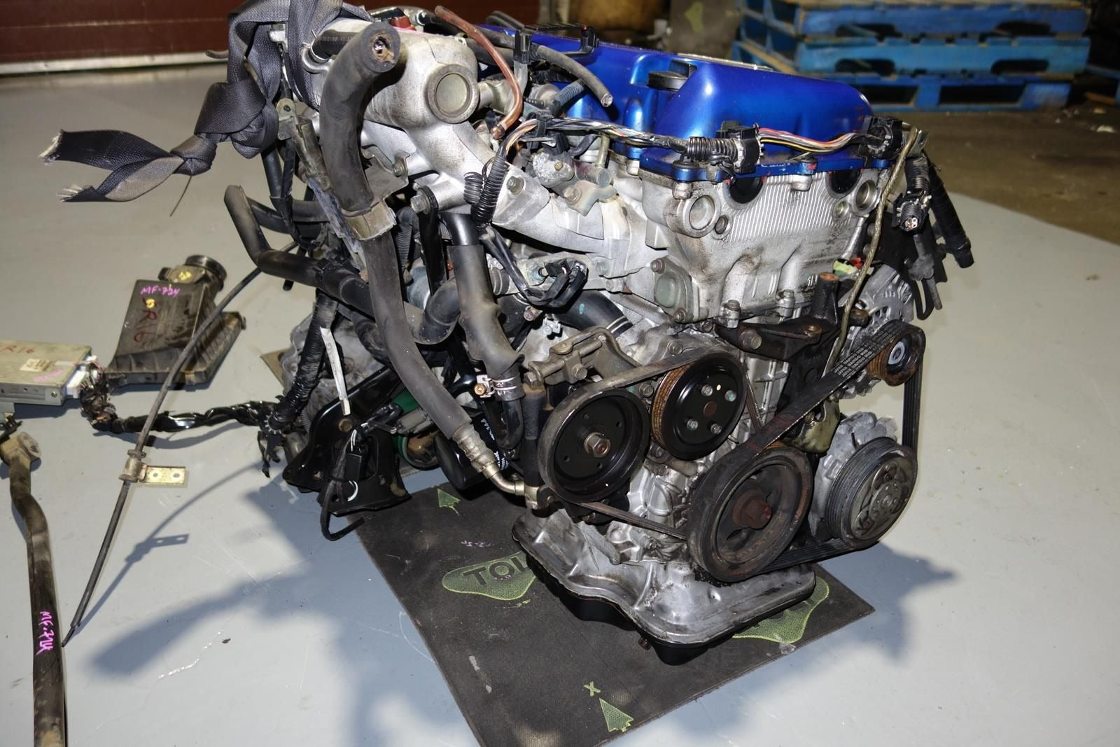 JDM Nissan Pulsar Sentra SR16VE Engine Neo VVL 1.6L VZ-R N1 5speed LSD Tranmission Wire Harness ECU SR16-VE Motor JN15