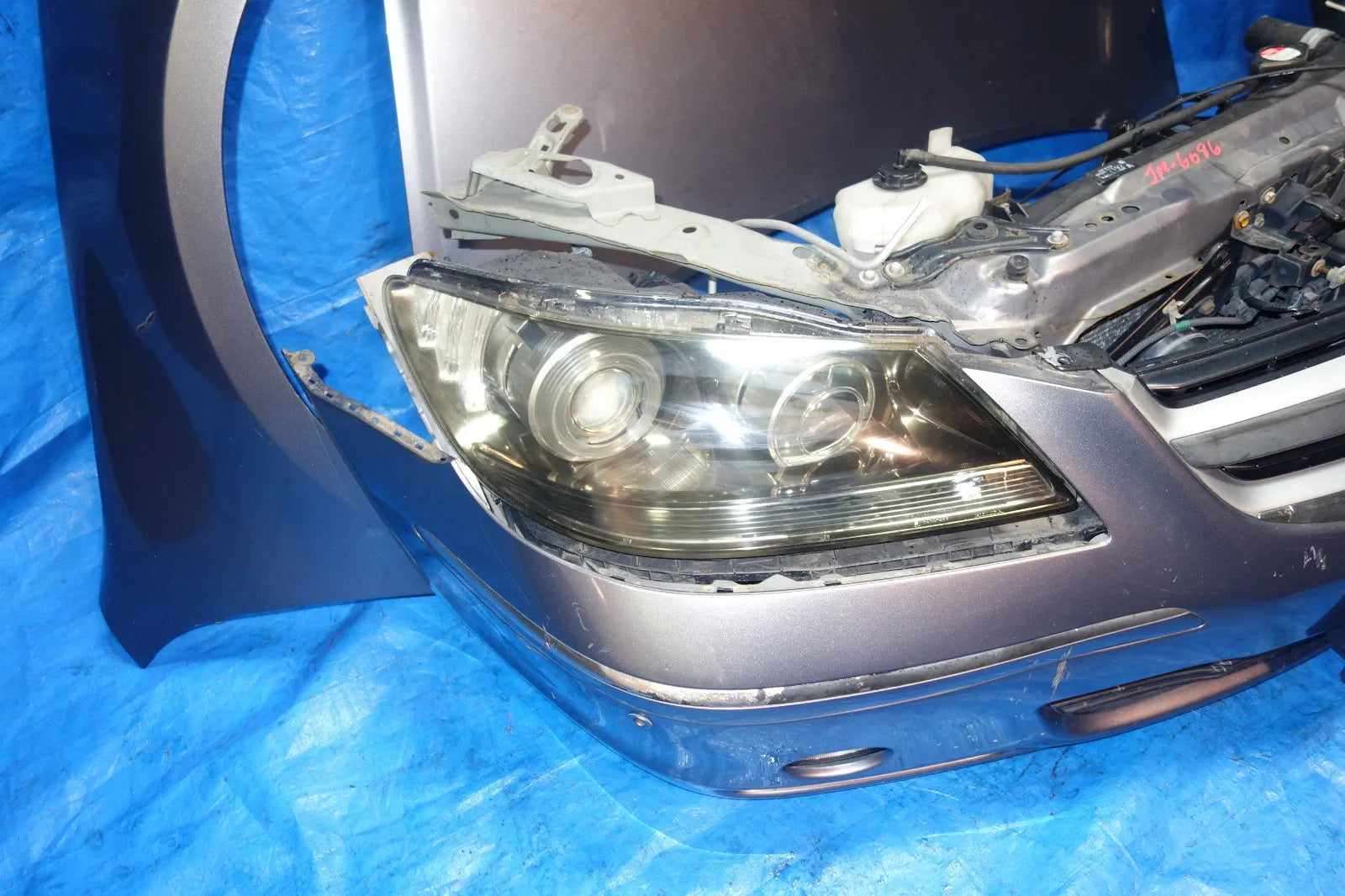 JDM Acura RL Bumper HID Headlights Fenders Hood Rebar Grille Fog Lights 2005-08