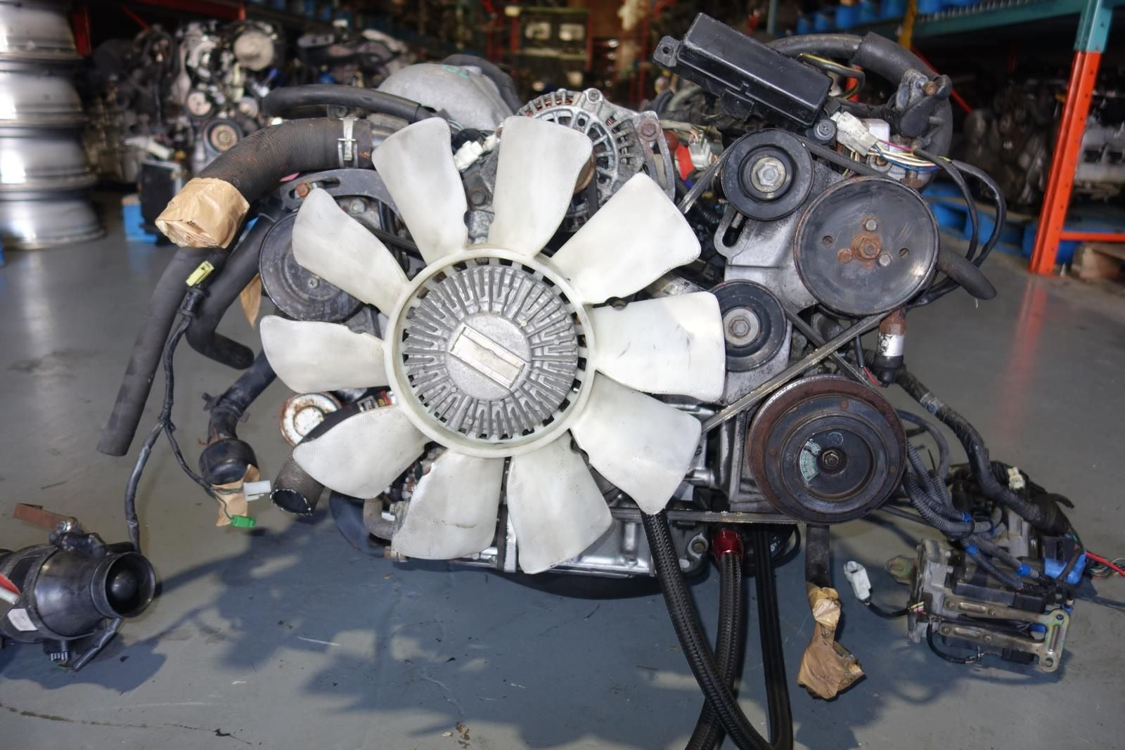 1988-1991 JDM Mazda RX7 13B Turbo Rotary Engine 5speed Transmission FC3S RX-7 FC