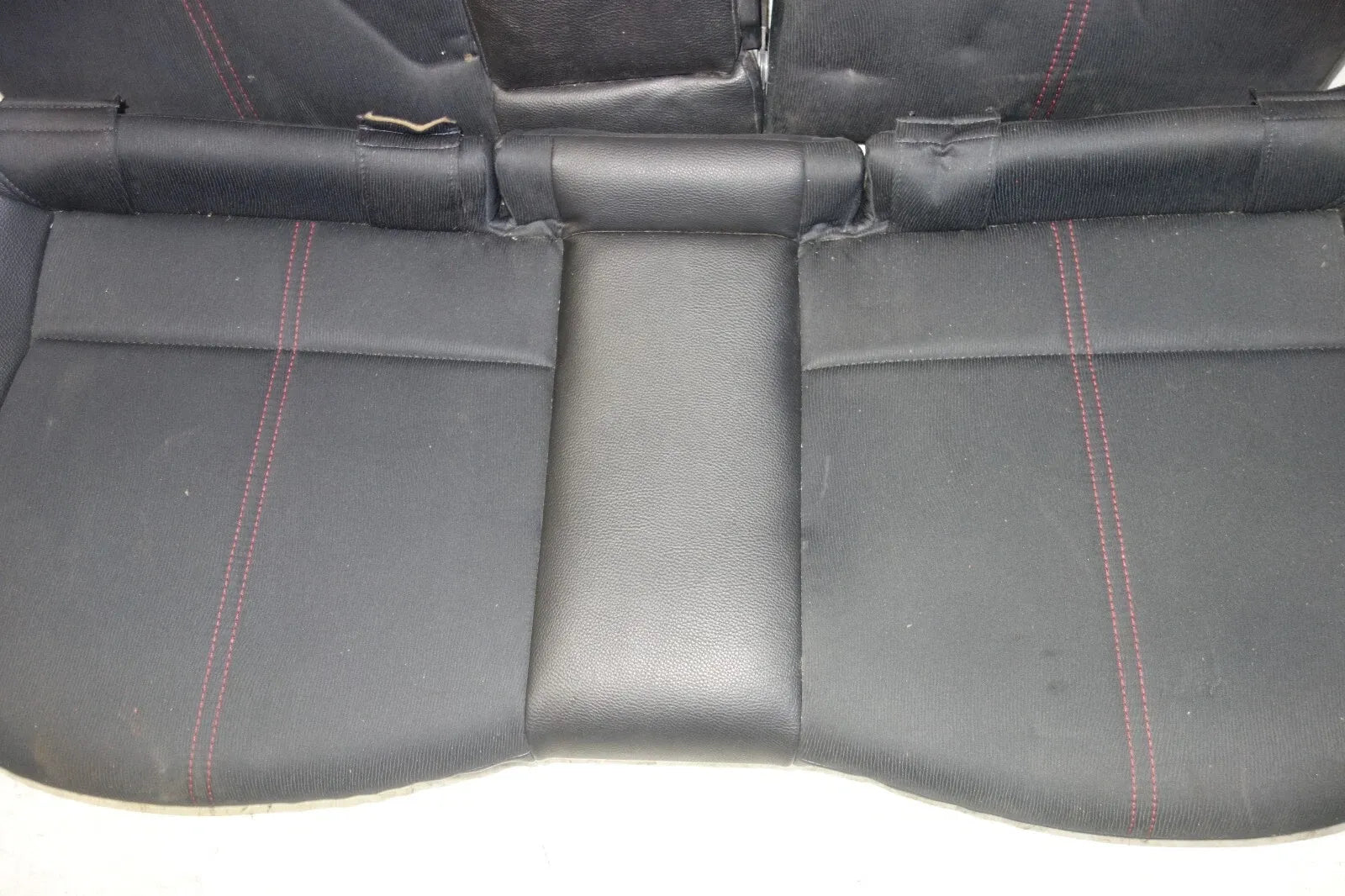 JDM Subaru Impreza WRX STi Rear Seats 2011-2014 Hatchback GRB Red Stitching