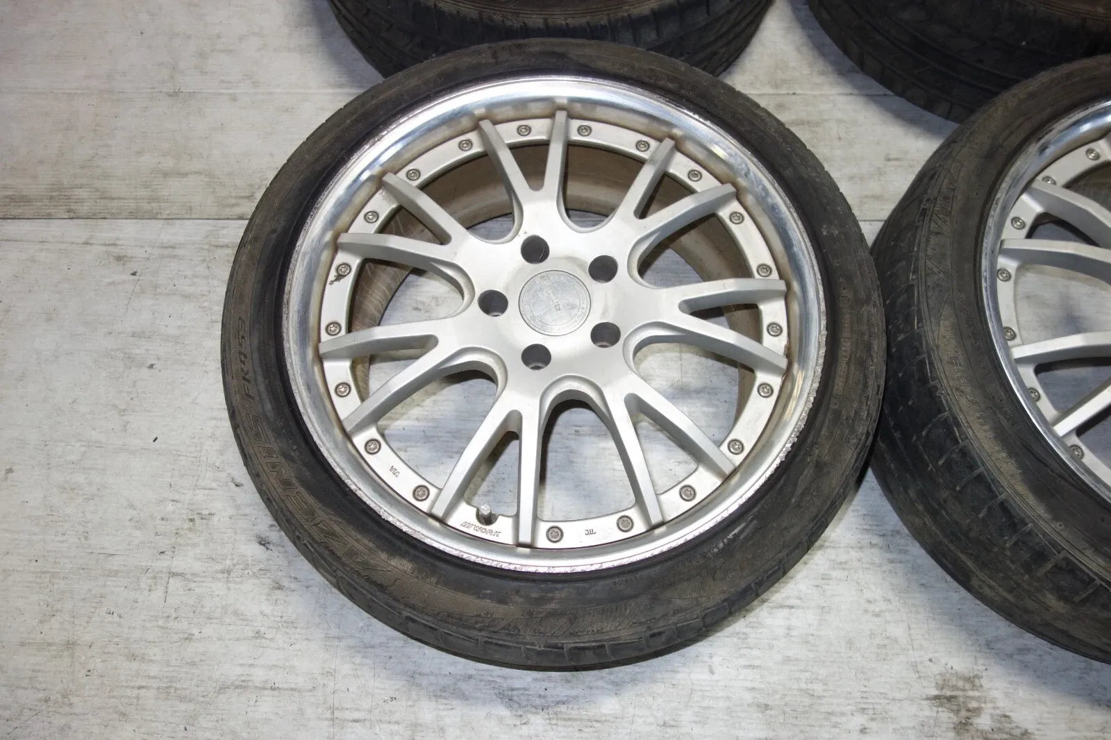 JDM WORK GNOSIS GS4 RIMS WHEELS TIRES 5X120 19X9+45