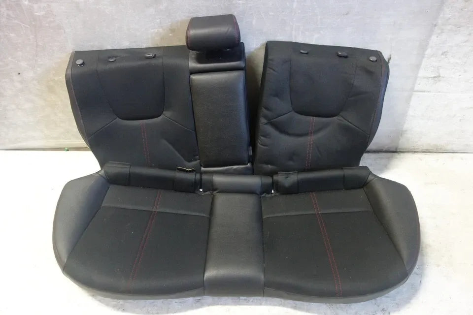 JDM Subaru Impreza WRX STi Rear Seats 2011-2014 Hatchback GRB Red Stitching