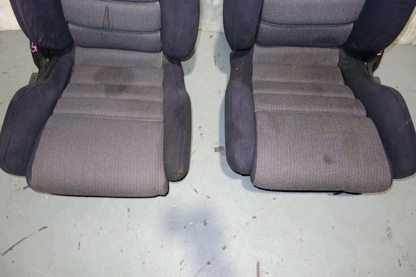 JDM 1989-1991 Mazda RX7 RX-7 FC3S OEM FRONT SEATS RAILS TURBO