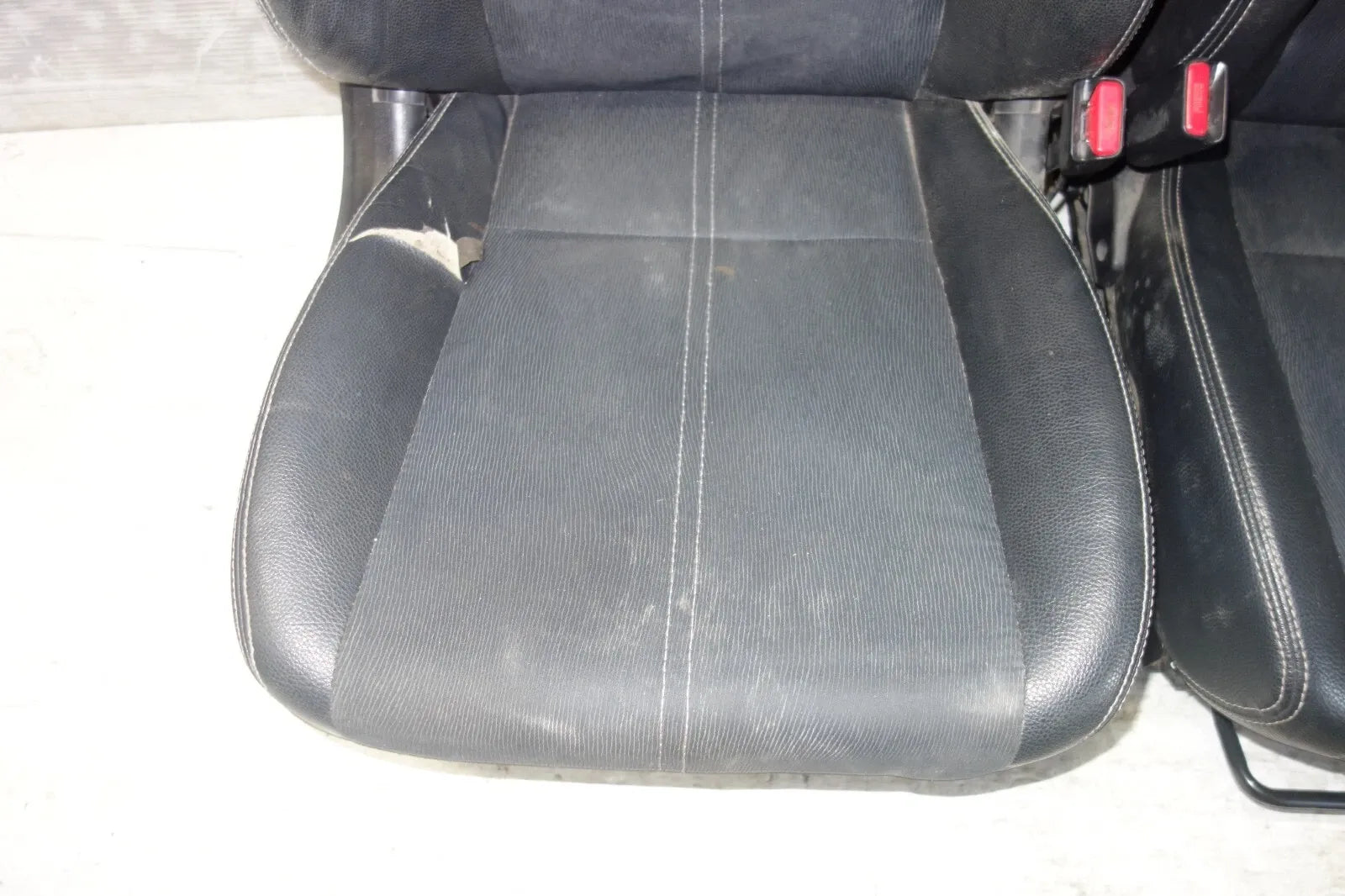 JDM Subaru Impreza WRX STi Front Seats Leather 2008-2014 GRB GRF Left Right #SET 3