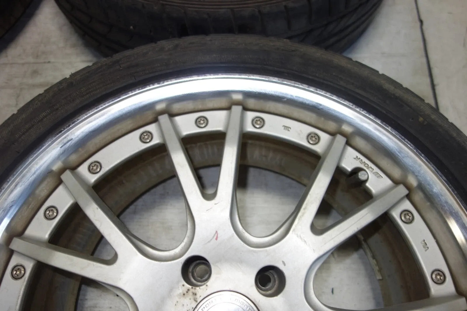 JDM WORK GNOSIS GS4 RIMS WHEELS TIRES 5X120 19X9+45