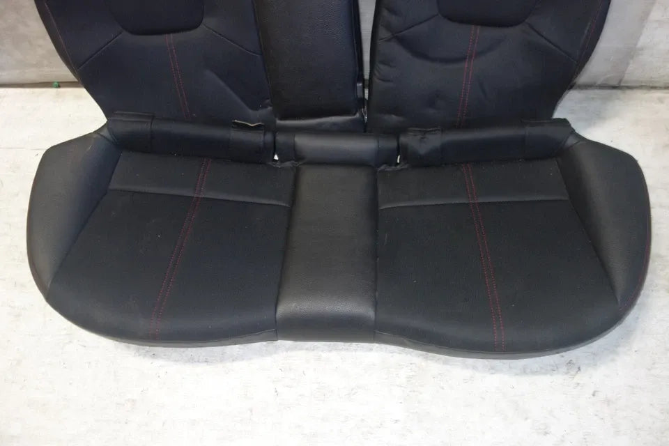 JDM Subaru Impreza WRX STi Rear Seats 2011-2014 Hatchback GRB Red Stitching