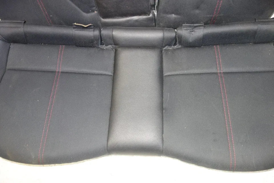 JDM Subaru Impreza WRX STi Rear Seats 2011-2014 Hatchback GRB Red Stitching