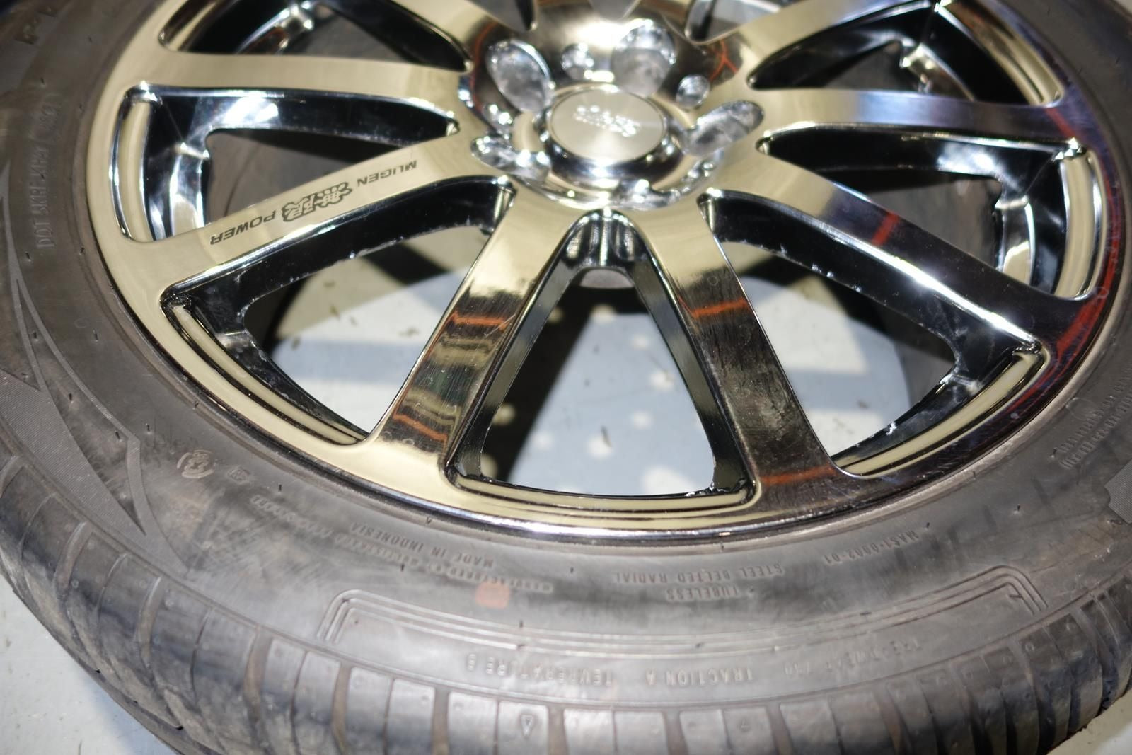 JDM Acura RL Legend Mugen Rims Wheels Tires Mags 18x8 +50 5x120 KB1 OEM Japan