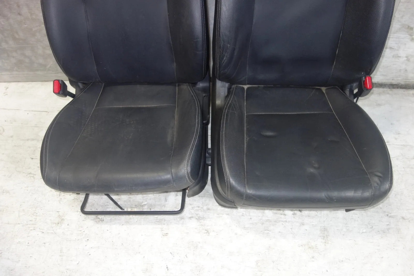 JDM Subaru Impreza WRX STi Front Seats Leather 2008-2014 GRB GRF Left Right #SET 3