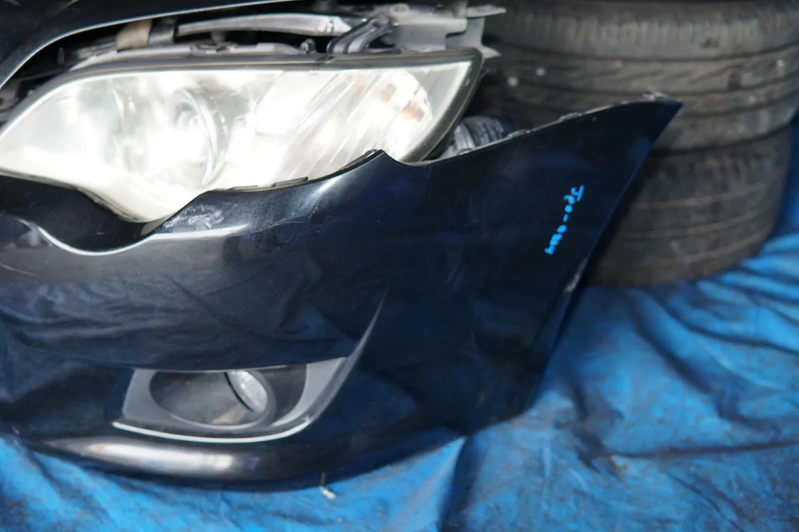 JDM Subaru Legacy Fog Lights Bumper Headlights Core Hood Grille 2008-2009 BL5