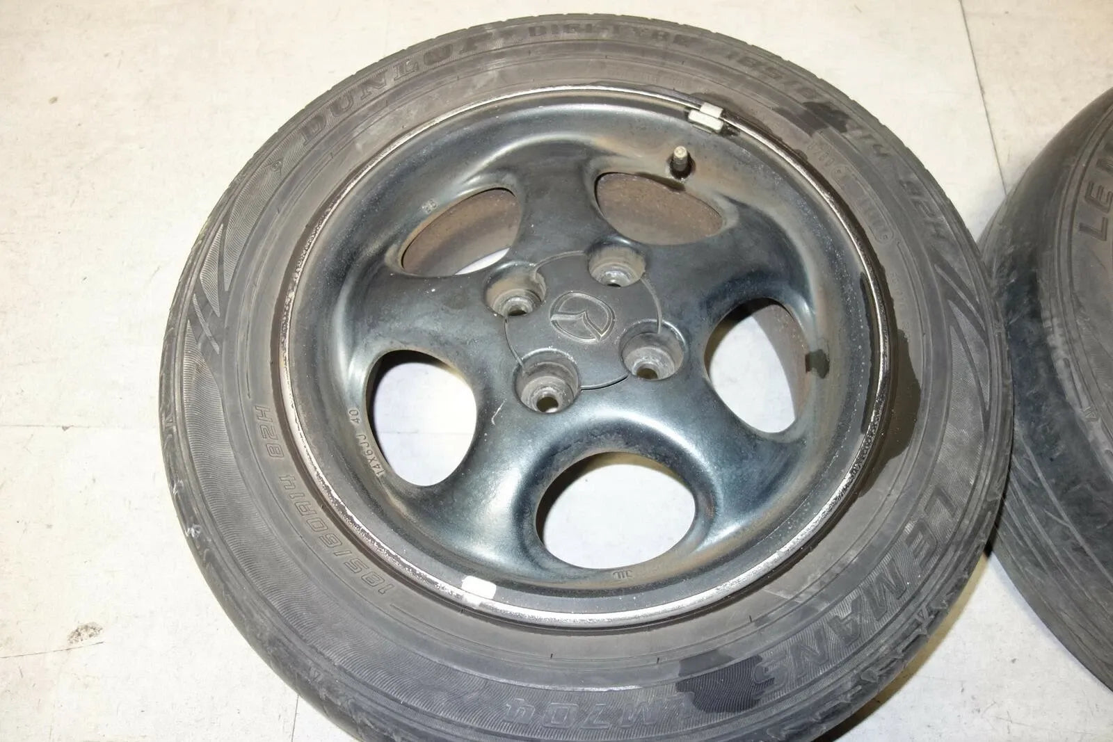 JDM Mazda MX-5 Miata Rims Wheels Tires Roadster Genuine NB NB8C 14x6 +40 4x100