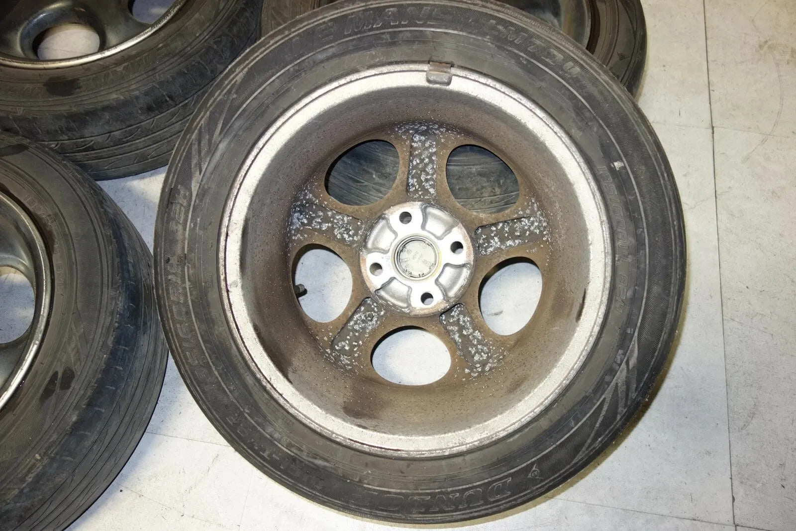 JDM Mazda MX-5 Miata Rims Wheels Tires Roadster Genuine NB NB8C 14x6 +40 4x100
