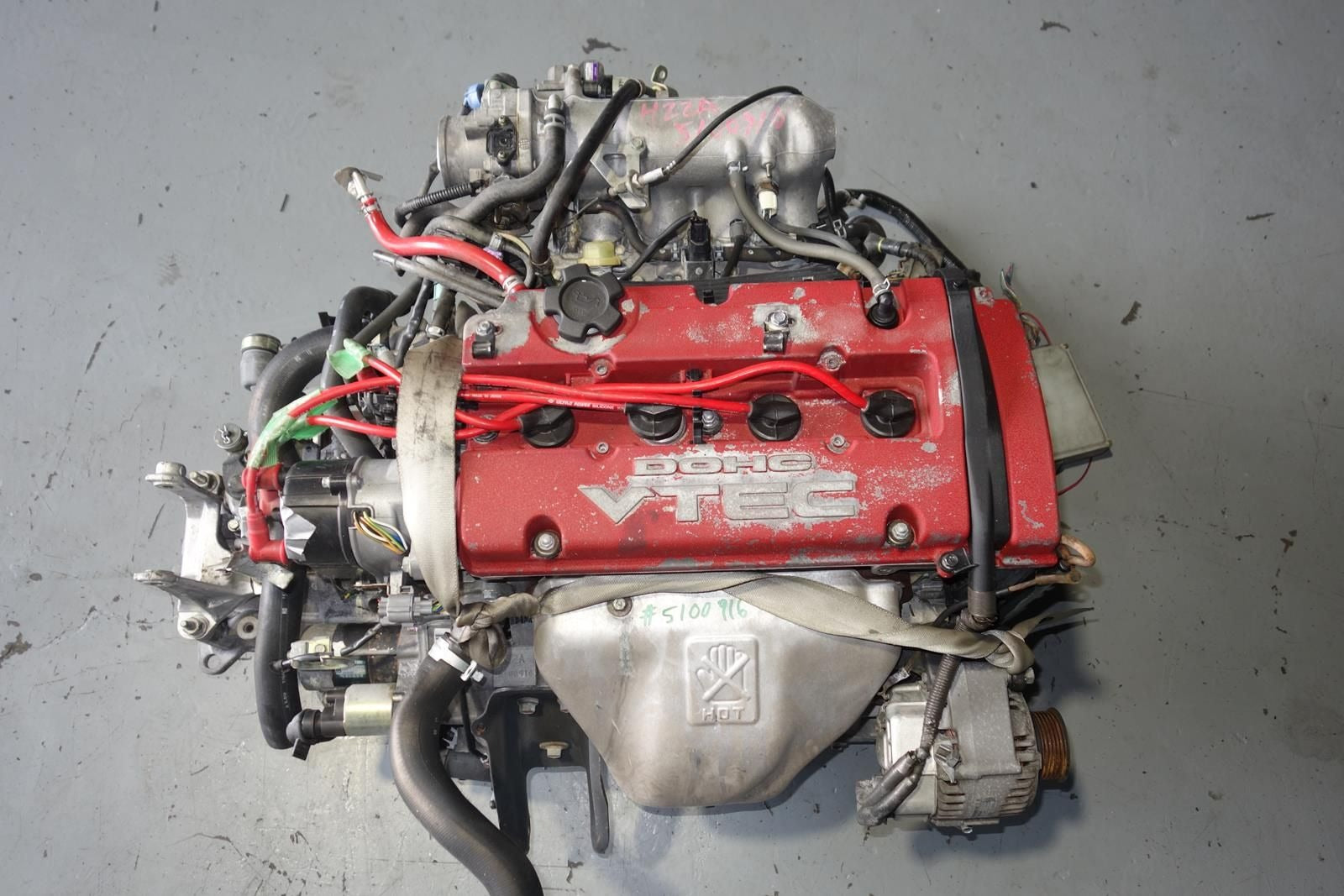JDM H22A EURO R ACCORD HONDA PRELUDE 2.2L DOHC VTEC ENGINE 5 SPEED MANUAL LSD T2W4 TRANSMISSION