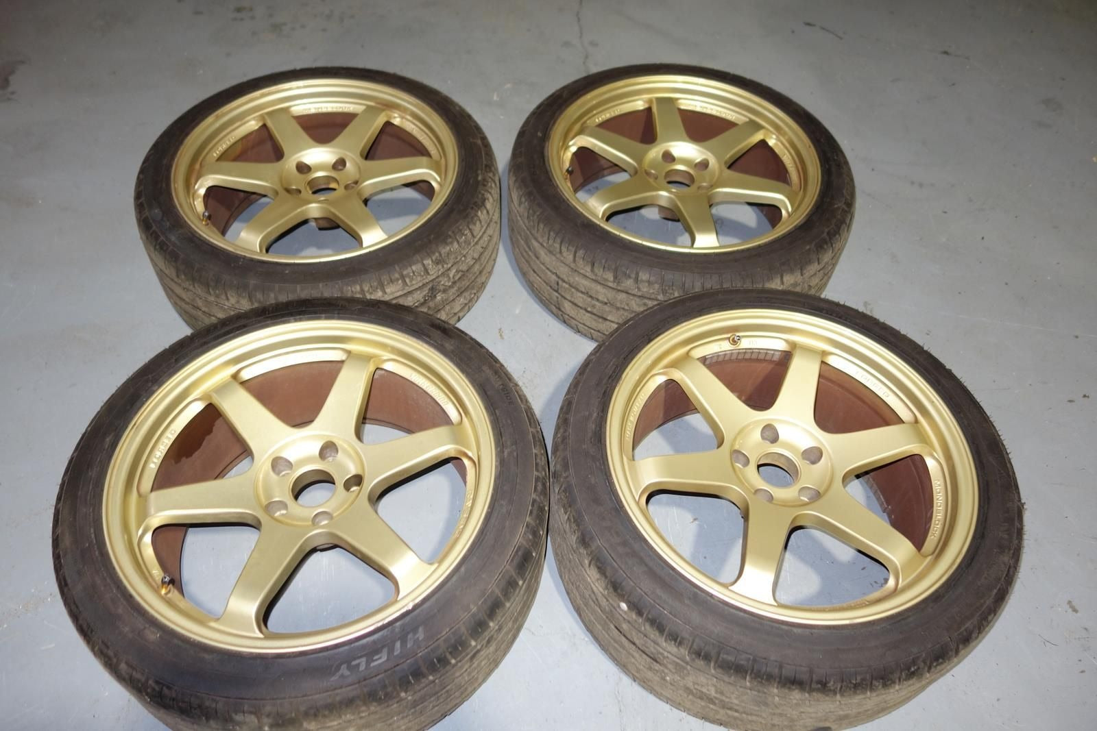 JDM Wheels Rims Mags RAYS VR Volk Racing TE37 19x8.5J / 19x9.5J 5x114.3 +22