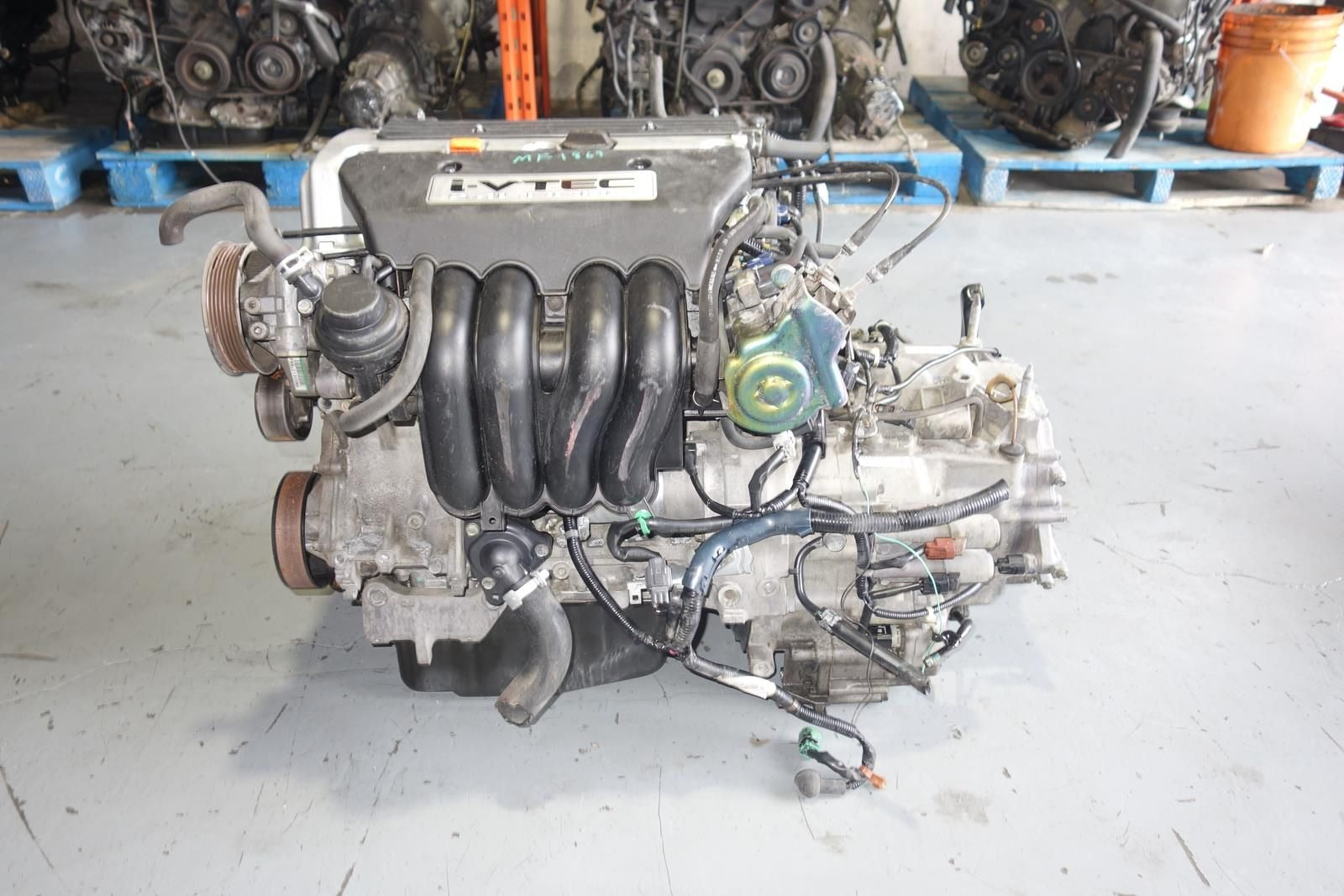 JDM Honda CRV 2.4L DOHC i-Vtec K24A Complete Engine Motor + 4x4 AWD Automatic Transmission 2002-2004 CR-V