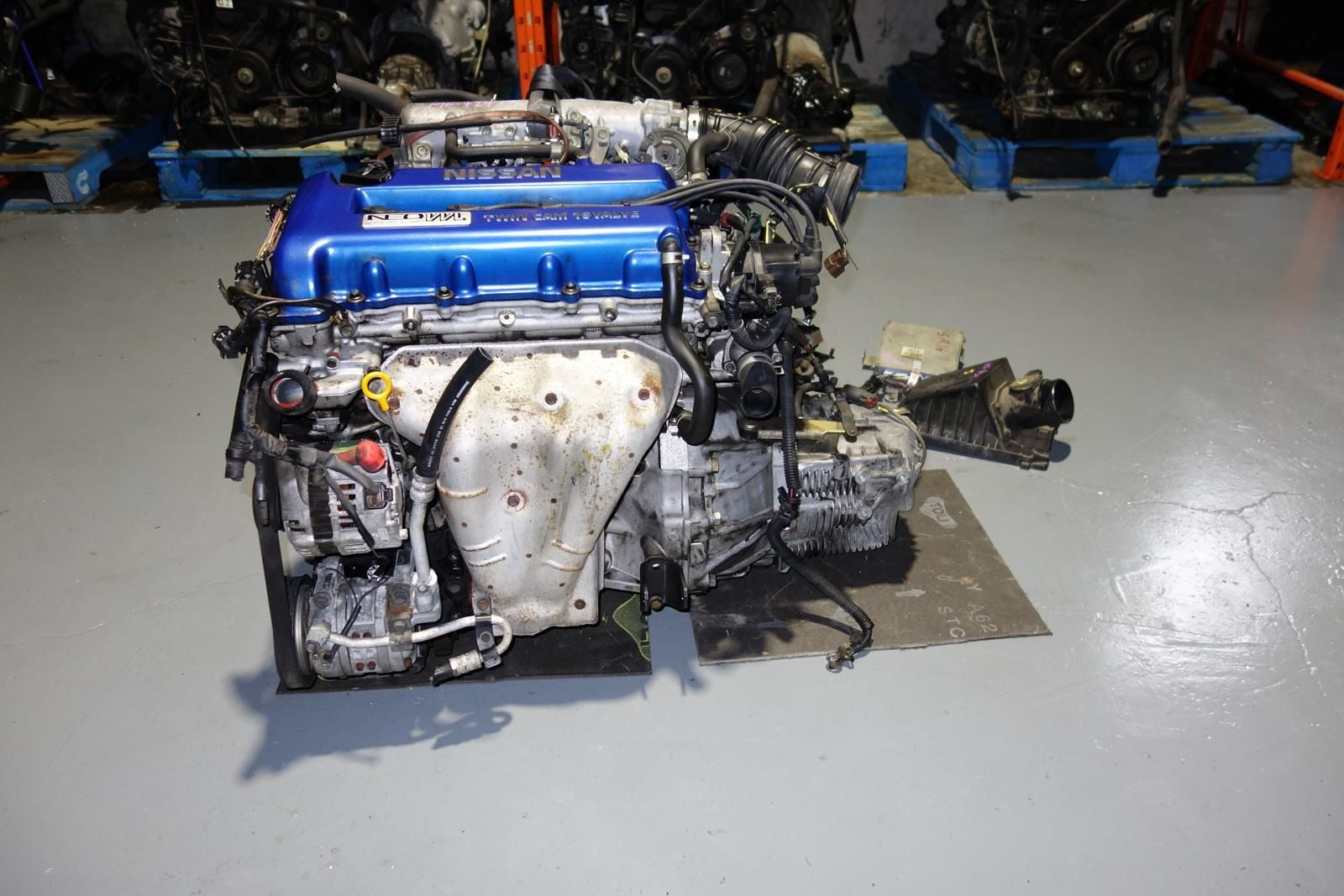 JDM Nissan Pulsar Sentra SR16VE Engine Neo VVL 1.6L VZ-R N1 5speed LSD Tranmission Wire Harness ECU SR16-VE Motor JN15