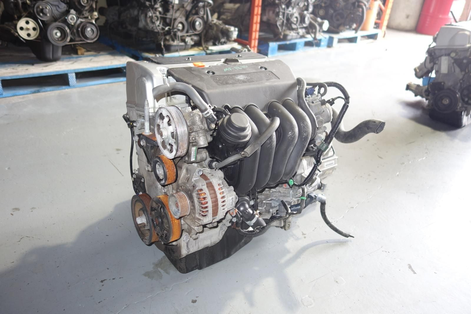 JDM Honda CRV 2.4L DOHC i-Vtec K24A Complete Engine Motor + 4x4 AWD 5speed Manual Transmission 2002-2006 CR-V