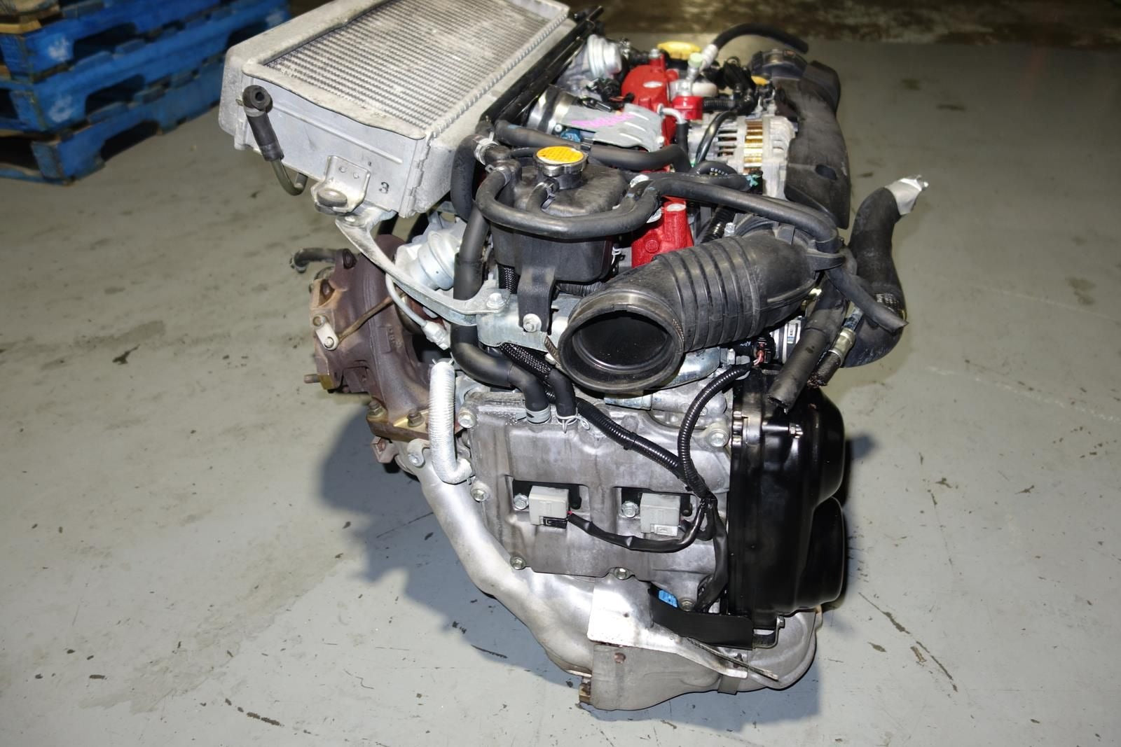 JDM Subaru Impreza WRX STi GR GRB V10 EJ207 2.0L DOHC AVCS Twin Scroll VF49 Turbo Engine Motor TMIC Intercooler 2015-2021
