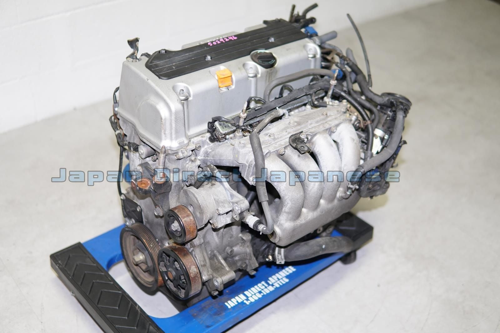 JDM Honda Accord 2.4L 4CYL DOHC Vtec K24A Complete Engine Motor ONLY 2003-2007