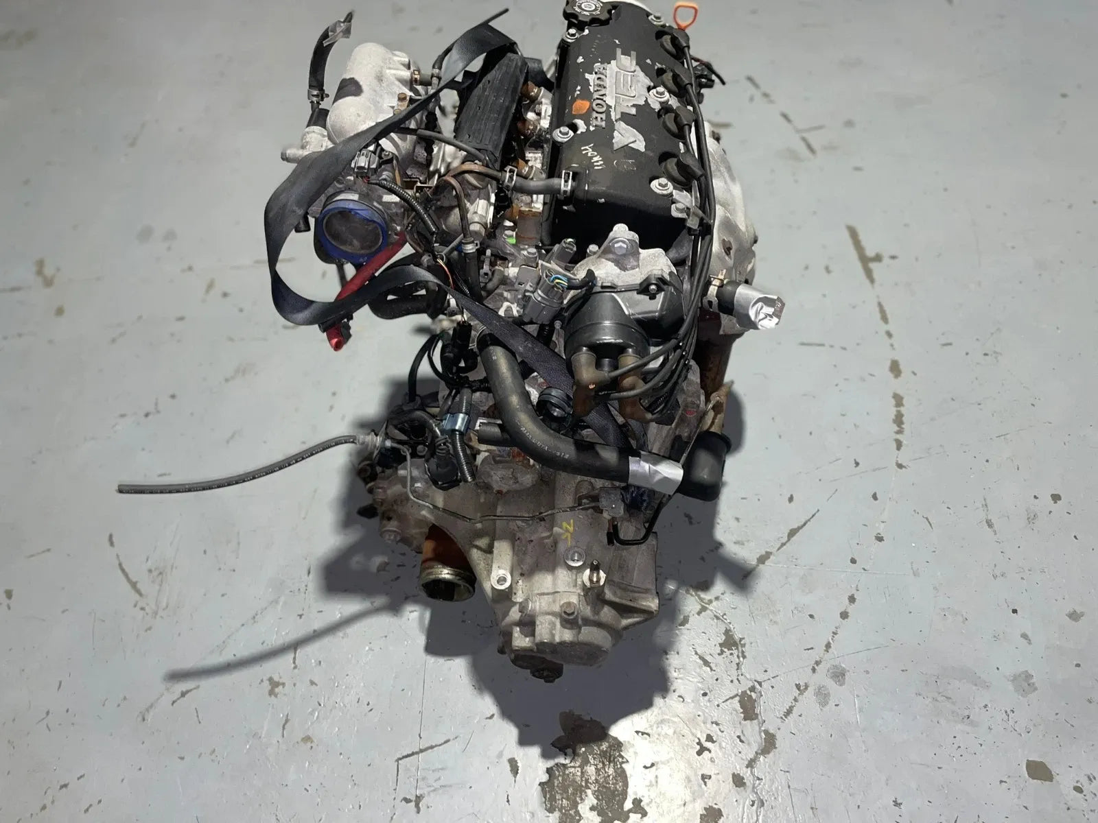 JDM Honda Civic Del Sol D16A ZC D16Y8 D16Y6 SOHC VTEC 1.6 L Engine Motor 5speed Transmission Manual OBD-2 1996-2000