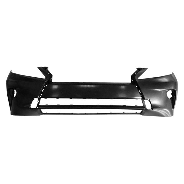 LEXUS RX350 2010-2015 — FRONT BUMPER PRIMED; W/O F-SPORT PKG & SENSOR & WASHER HOLES; RX350/RX450H 2013-2015