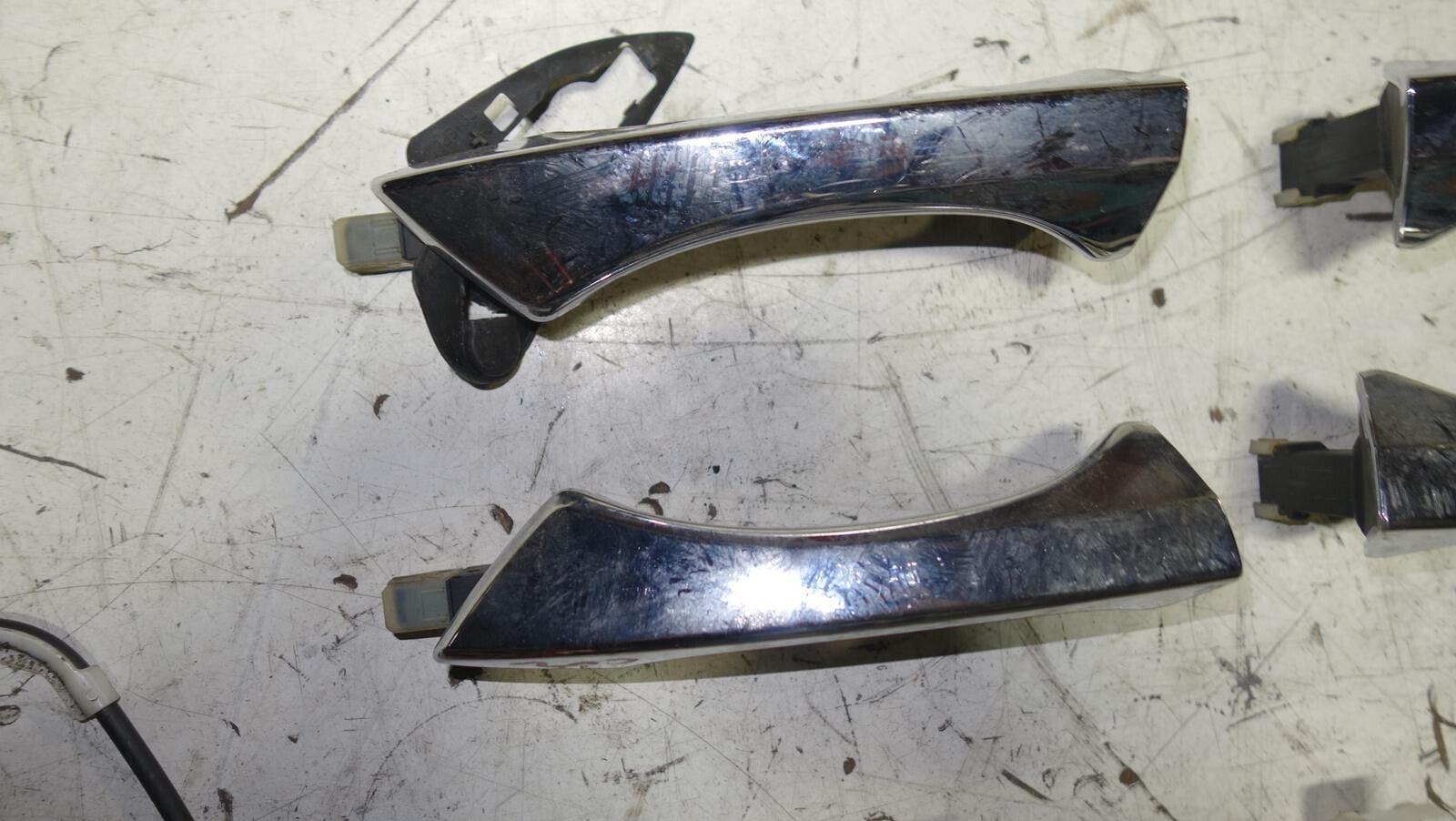 JDM 2009-2014 ACURA TSX CU2 OEM CHROME OUTER DOOR HANDLE KEY COMPLETE SET