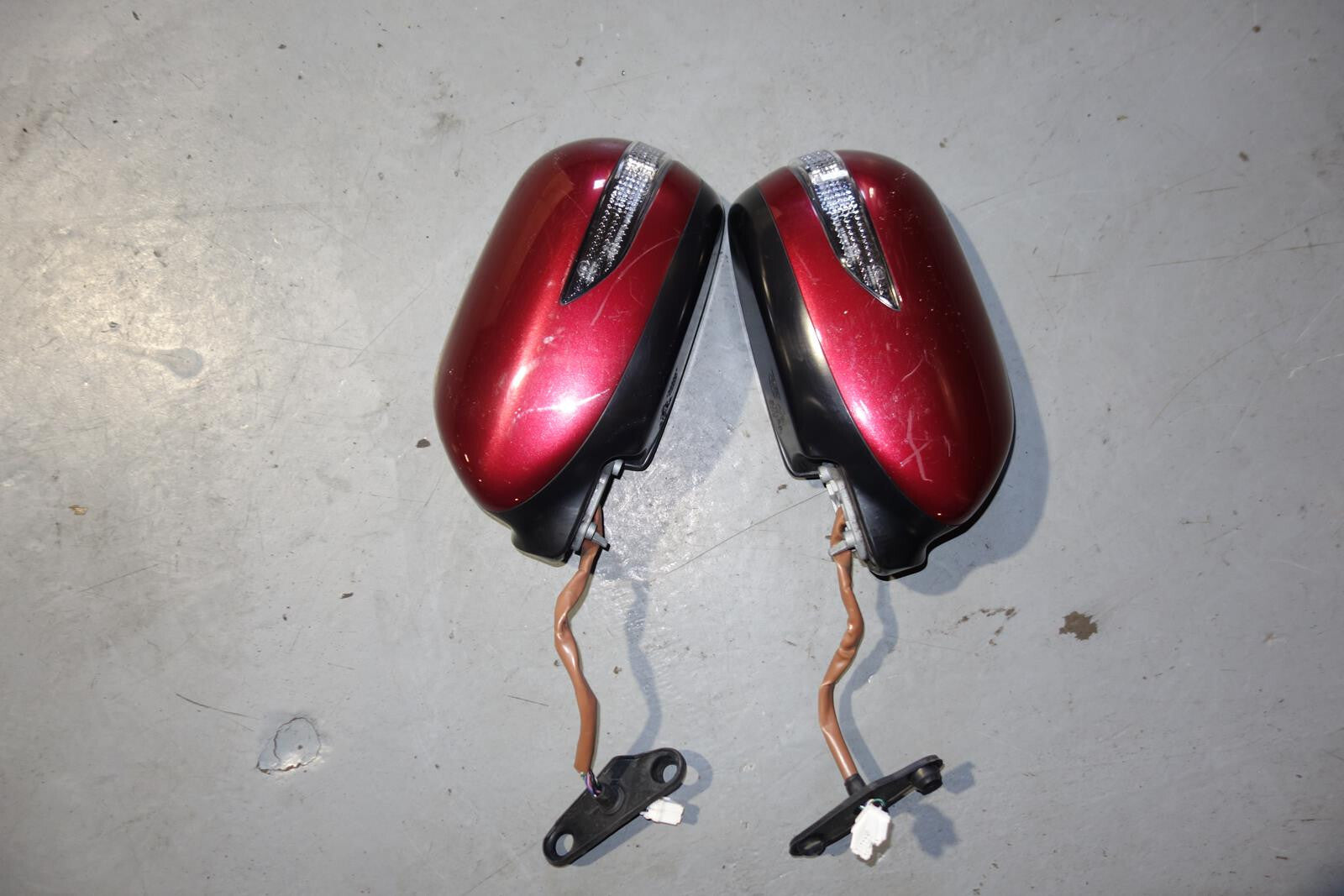 JDM Subaru Impreza WRX STi Heated Power w/ Folding Mirrors Turn Lights 2008-2014