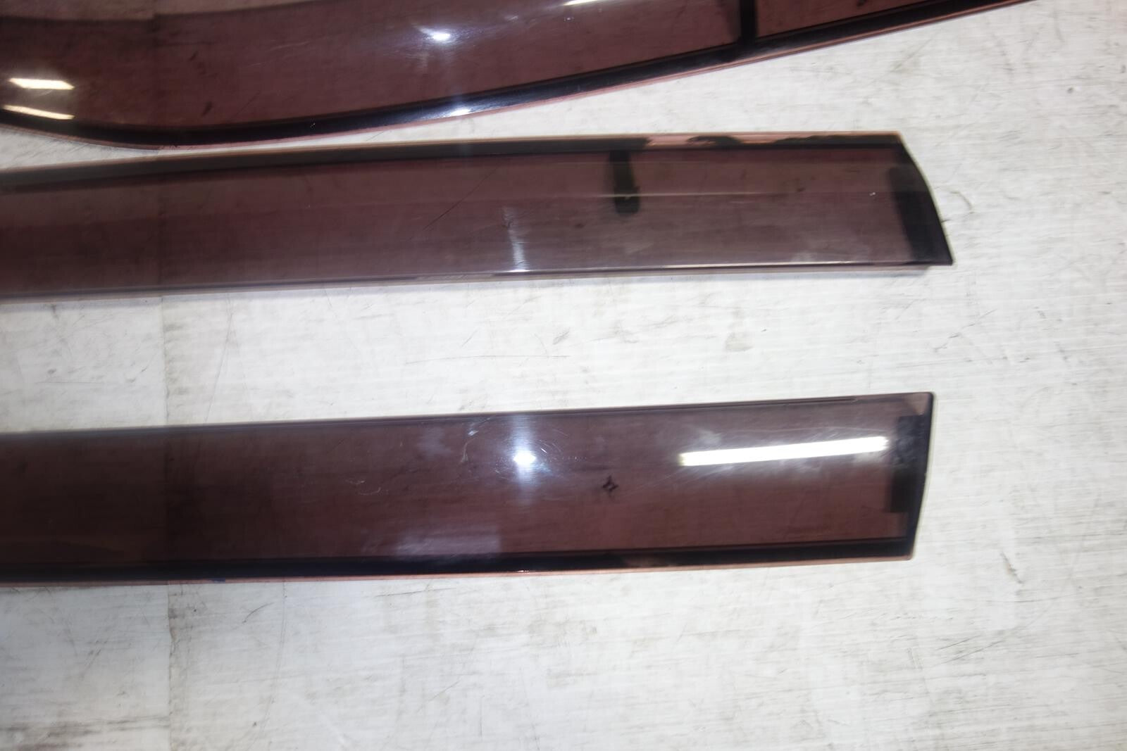 JDM Subaru Forester STi SH9 Window Visors Rain Guards OEM 2009-2013