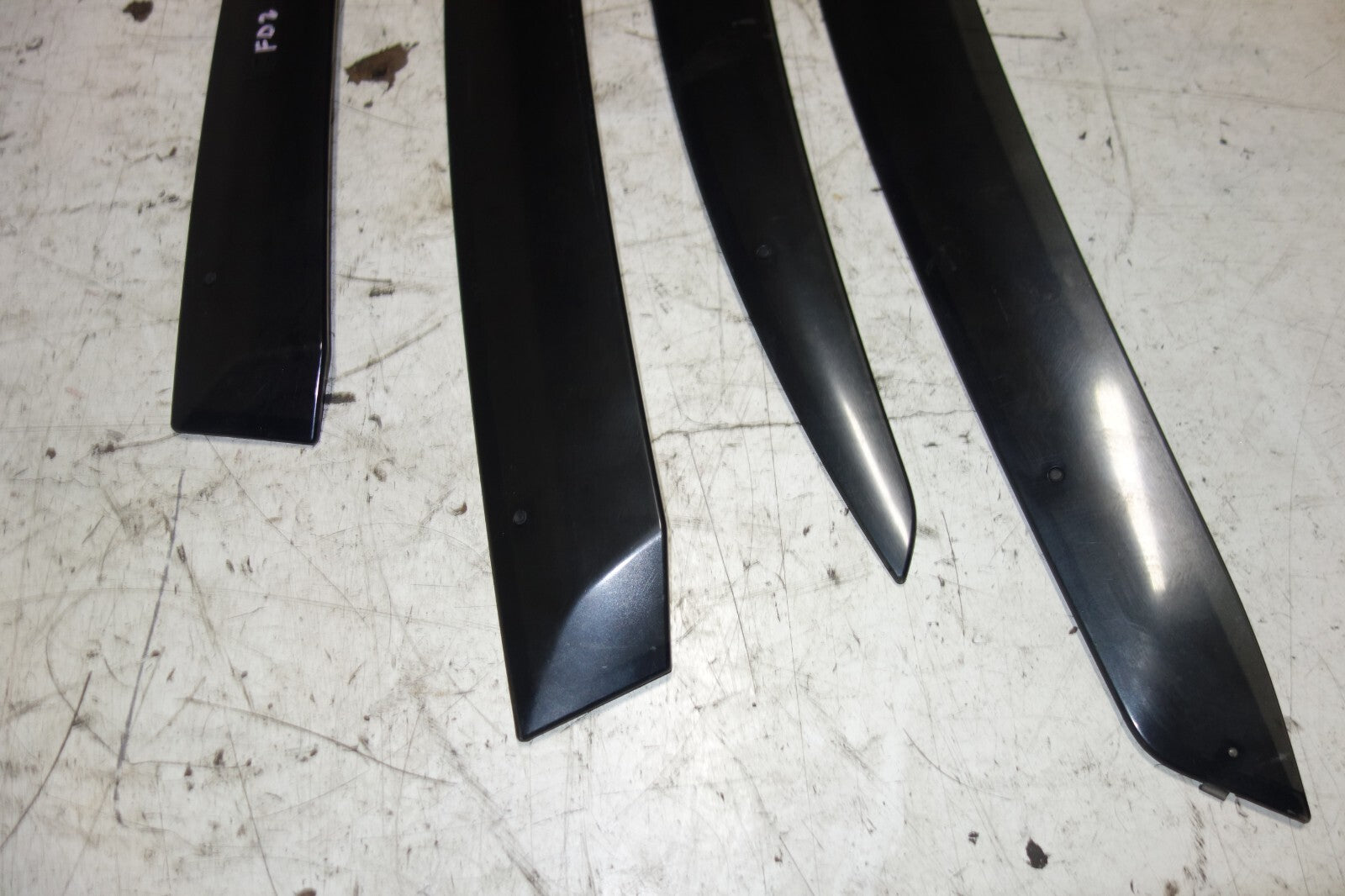 JDM Acura CSX / Civic FD2 Type R Window Visor OEM Set 2006-2011