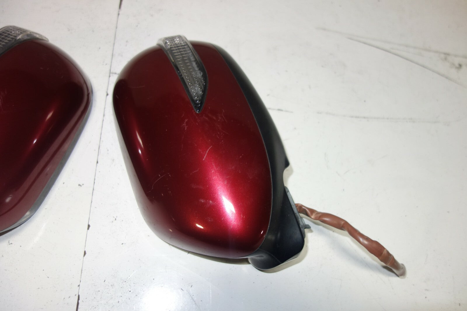 JDM Subaru Impreza WRX STi Mirrors GRB Power Folding Mirrors 2008-2014 OEM